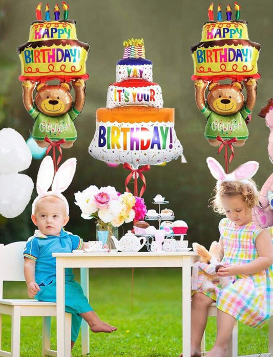 Happy Birthday Cake Balloon